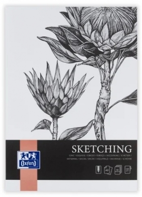 Bloc desen Oxford Sketching, A3 50 file, hartie 120g/mp, FSC, colectia Artistic